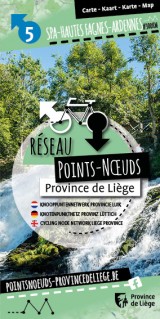 Carte du Réseau Points-Nœuds Spa-Hautes Fagnes-Ardennes