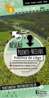 Carte du Réseau Points-Nœuds Ourthe-Vesdre-Amblève