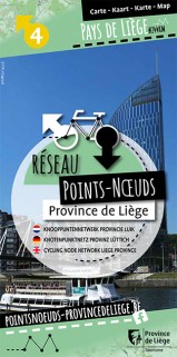 Carte du Réseau Points-Nœuds au Pays de Liège