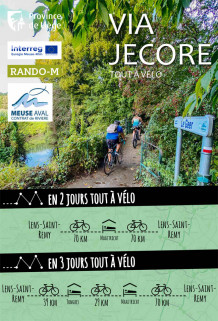 Roadbook - La Via Jecore - Tout à vélo