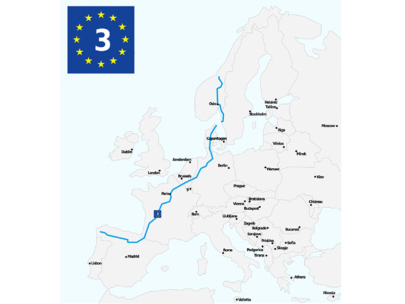 EuroVelo 3 “Route voor Bedevaartgangers” 