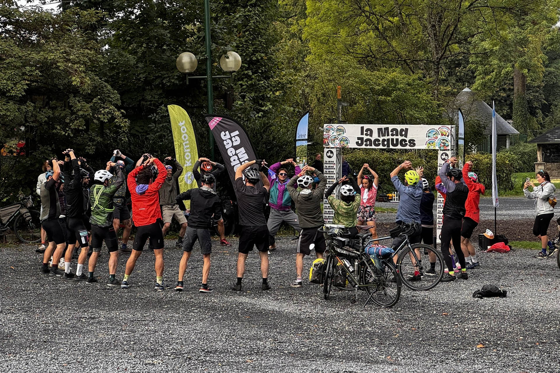 Parc des 7h in Spa – Start der „Mad Jacques“