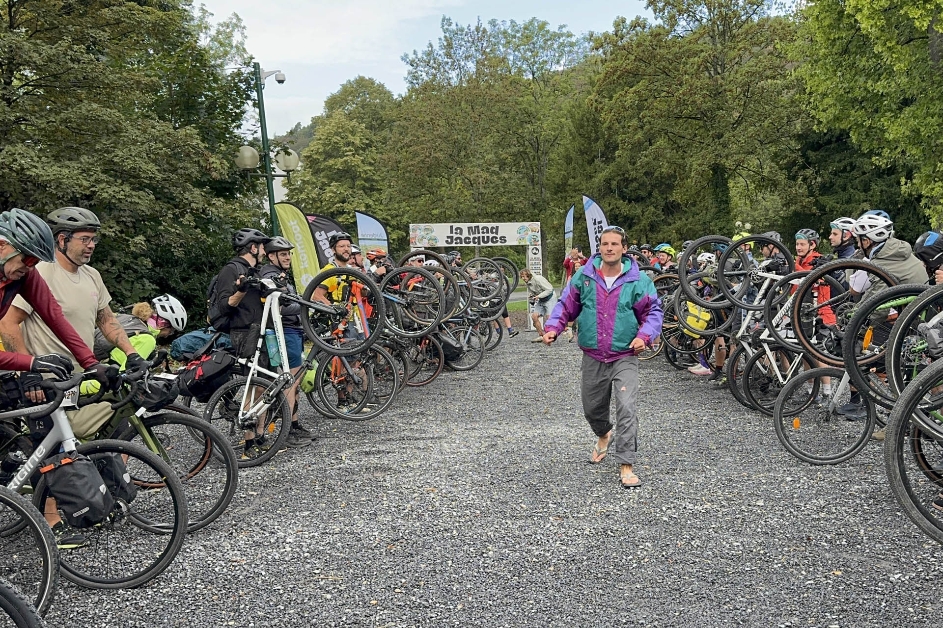 Parc des 7h in Spa – Start der „Mad Jacques“