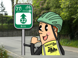 Join the community of volunteer checkers for points-nœuds cycle network