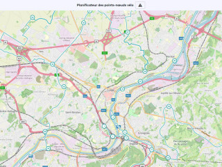 New points-nœud planner - © FTPL-Nodemapp New points-nœud planner