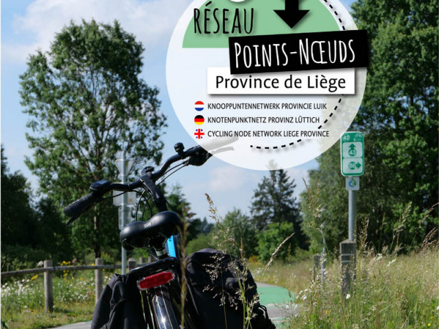 Release of the 2025 edition of the map of the Province de Liège’s points-nœuds cycle network | © Province de Liège