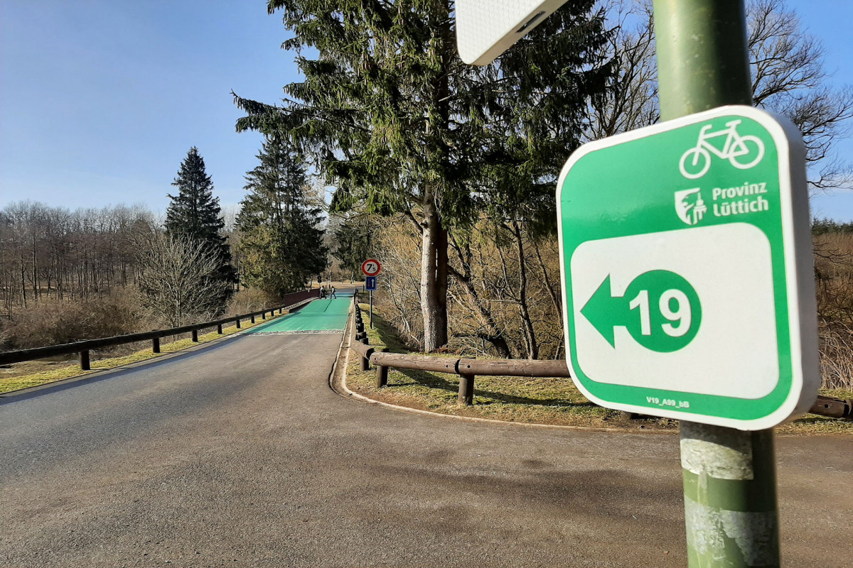 Cycling and hiking tours - Destination: Bütgenbach lake - RAVeL