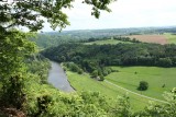 Cycling and hiking tours - The short Ourthe loop - Roche-aux-Faucons - View of the Ourthe