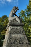 Cycling and hiking tours - Banneux landscapes - Sprimont - Sculpture - Stonemason