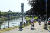 Routes in a straight line - Discovery of Liège - Liège - Quai du Condroz - Along the Ourthe