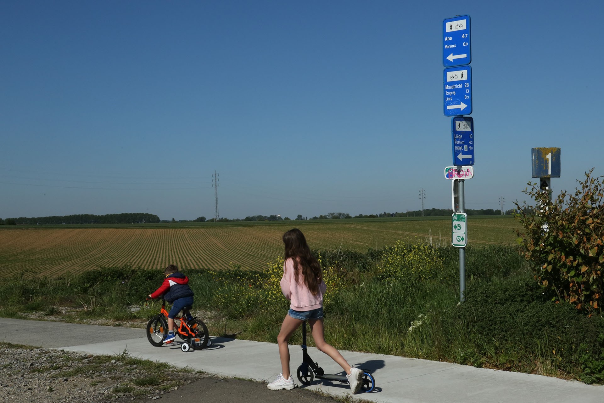 Rad- und Wandertouren - Zwischen Maas und Jeker - Liers - RAVeL