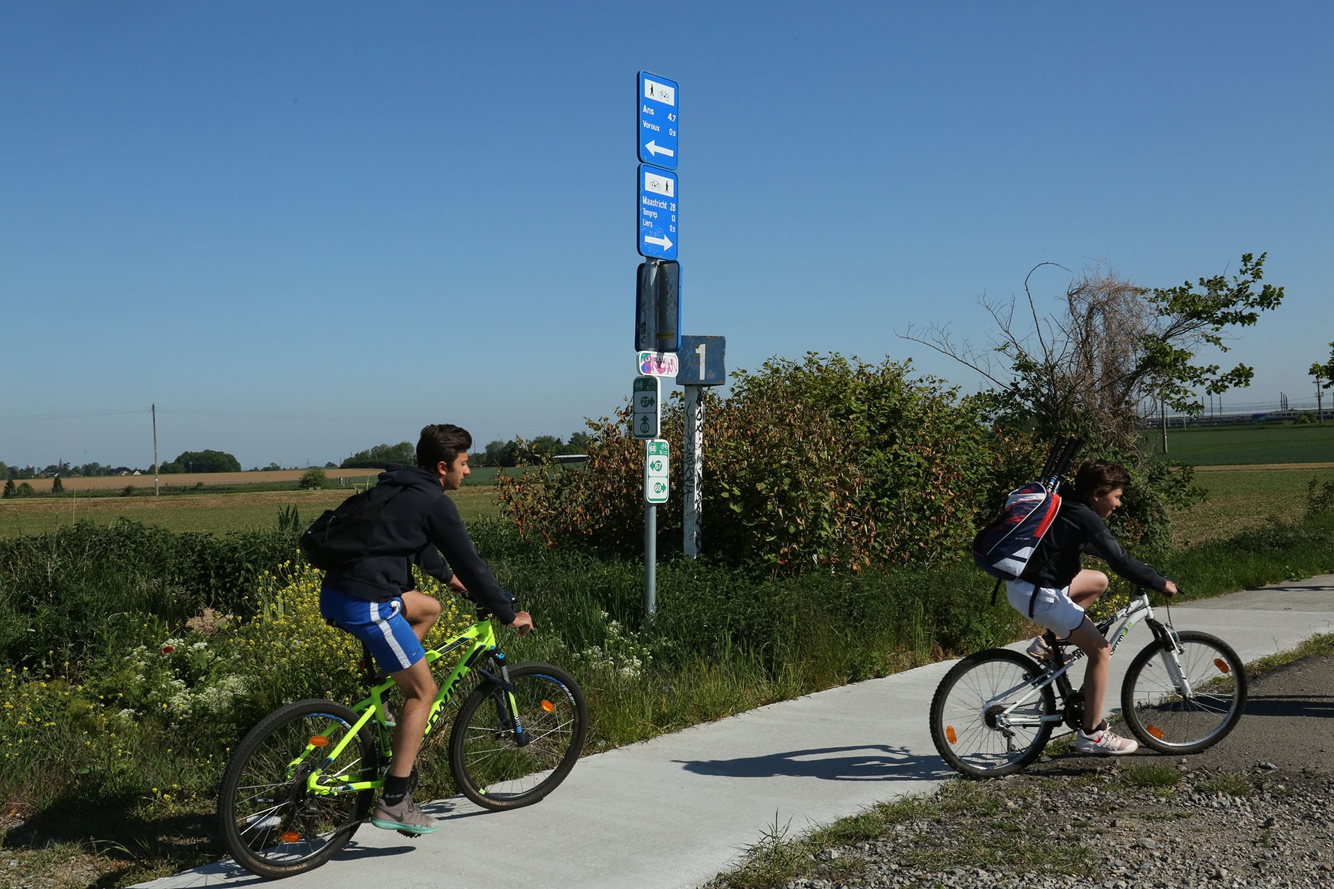 Rad- und Wandertouren - Zwischen Maas und Jeker - Liers - RAVeL