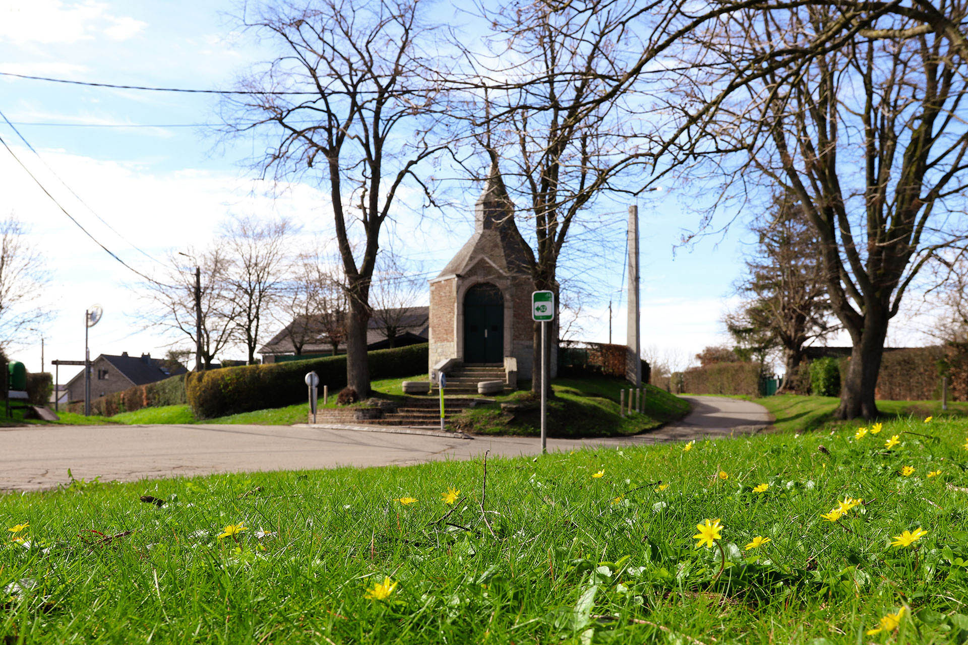 Cycling and hiking tours - On the heights of the Vesdre - Sainte-Anne Chapel