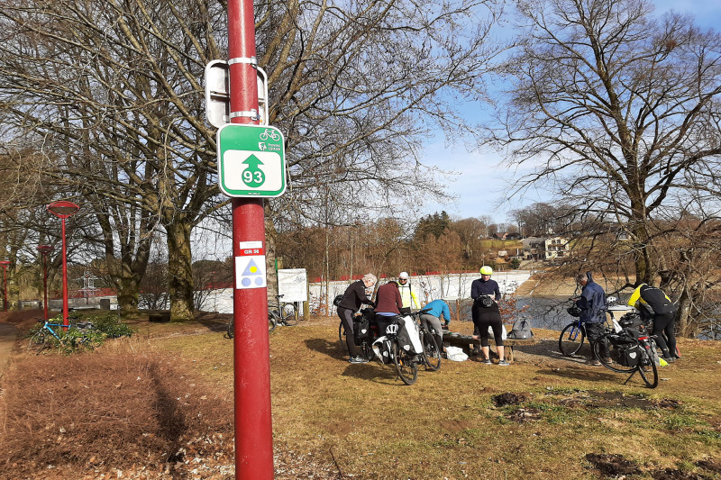 Cycling and hiking tours - Destination: Bütgenbach lake - Lake dam