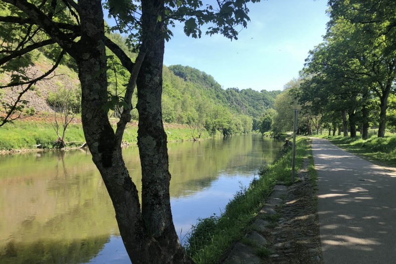 Bicycles, Trains & Landscapes - The Ourthe Valley - RAVeL - Poulseur